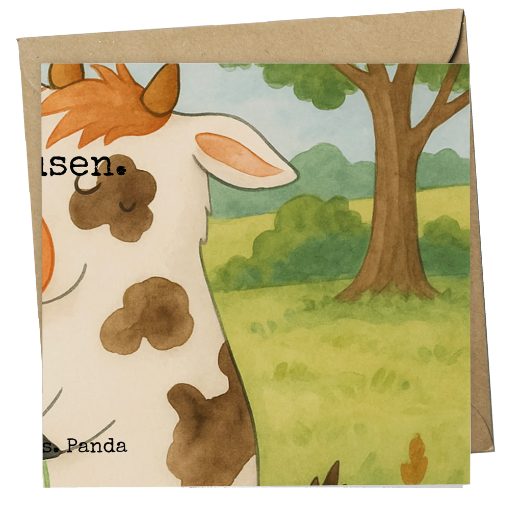 Deluxe Card Cow Design Karte, Grußkarte, Klappkarte, Einladungskarte, Glückwunschkarte, Hochzeitskarte, Geburtstagskarte, Hochwertige Grußkarte, Hochwertige Klappkarte, Bauernhof, Hoftiere, Landwirt, Landwirtin, Kuh, Kühe, Träume, Flausen, Spruch, Magie, Motivtion, Hof, Milch, Milchkuh