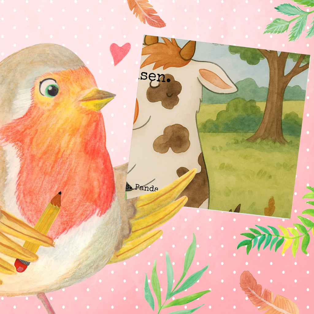 Deluxe Card Cow Design Karte, Grußkarte, Klappkarte, Einladungskarte, Glückwunschkarte, Hochzeitskarte, Geburtstagskarte, Hochwertige Grußkarte, Hochwertige Klappkarte, Bauernhof, Hoftiere, Landwirt, Landwirtin, Kuh, Kühe, Träume, Flausen, Spruch, Magie, Motivtion, Hof, Milch, Milchkuh