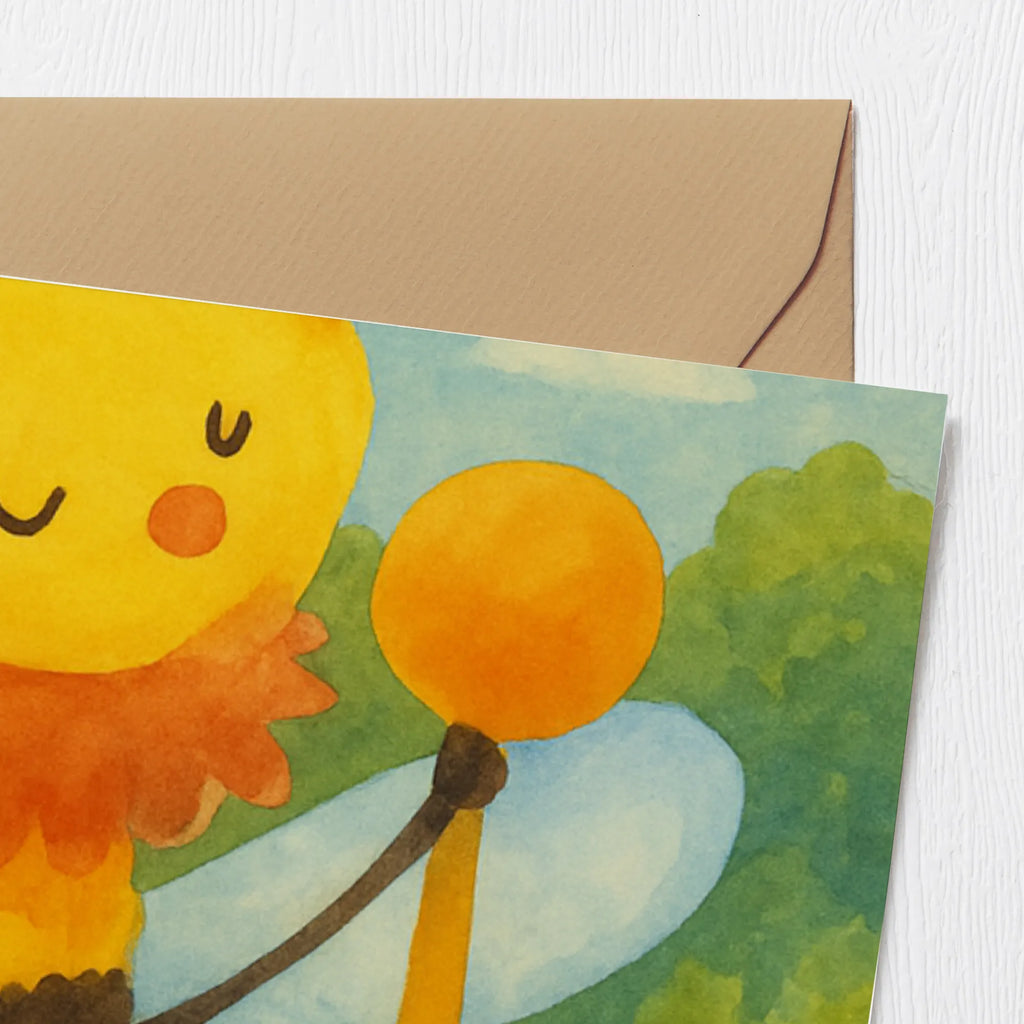 Deluxe Card bee king Design Karte, Grußkarte, Klappkarte, Einladungskarte, Glückwunschkarte, Hochzeitskarte, Geburtstagskarte, Hochwertige Grußkarte, Hochwertige Klappkarte, Biene, Wespe, Hummel