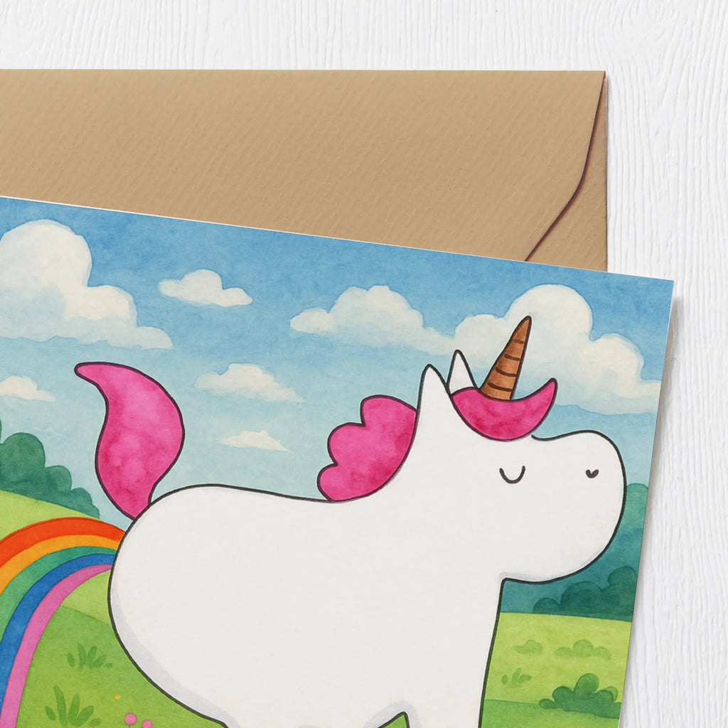 Deluxe Card unicorn fart Design Karte, Grußkarte, Klappkarte, Einladungskarte, Glückwunschkarte, Hochzeitskarte, Geburtstagskarte, Hochwertige Grußkarte, Hochwertige Klappkarte, Einhorn, Einhörner, Einhorn Deko, Unicorn, Pups, Regenbogen, Glitzer, Einhornpower, Erwachsenwerden, Spaß, lustig, Freundin
