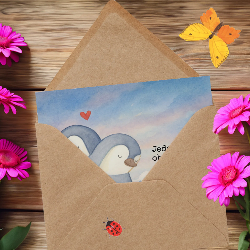 Deluxe Karte Pinguine Kuscheln Design Karte, Grußkarte, Klappkarte, Einladungskarte, Glückwunschkarte, Hochzeitskarte, Geburtstagskarte, Hochwertige Grußkarte, Hochwertige Klappkarte, Liebe, Partner, Freund, Freundin, Ehemann, Ehefrau, Heiraten, Verlobung, Heiratsantrag, Liebesgeschenk, Jahrestag, Hocheitstag, Valentinstag, Geschenk für Frauen, Hochzeitstag, Mitbringsel, Geschenk für Freundin, Geschenk für Partner, Liebesbeweis, für Männer, für Ehemann