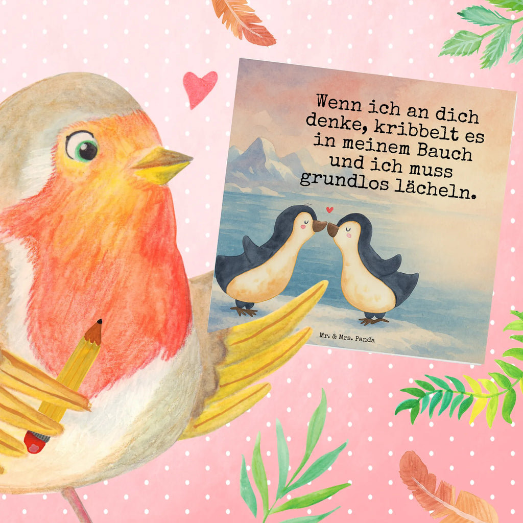 Deluxe Karte Pinguine Kuss Design Karte, Grußkarte, Klappkarte, Einladungskarte, Glückwunschkarte, Hochzeitskarte, Geburtstagskarte, Hochwertige Grußkarte, Hochwertige Klappkarte, Liebe, Partner, Freund, Freundin, Ehemann, Ehefrau, Heiraten, Verlobung, Heiratsantrag, Liebesgeschenk, Jahrestag, Hocheitstag, Valentinstag, Geschenk für Frauen, Hochzeitstag, Mitbringsel, Geschenk für Freundin, Geschenk für Partner, Liebesbeweis, für Männer, für Ehemann