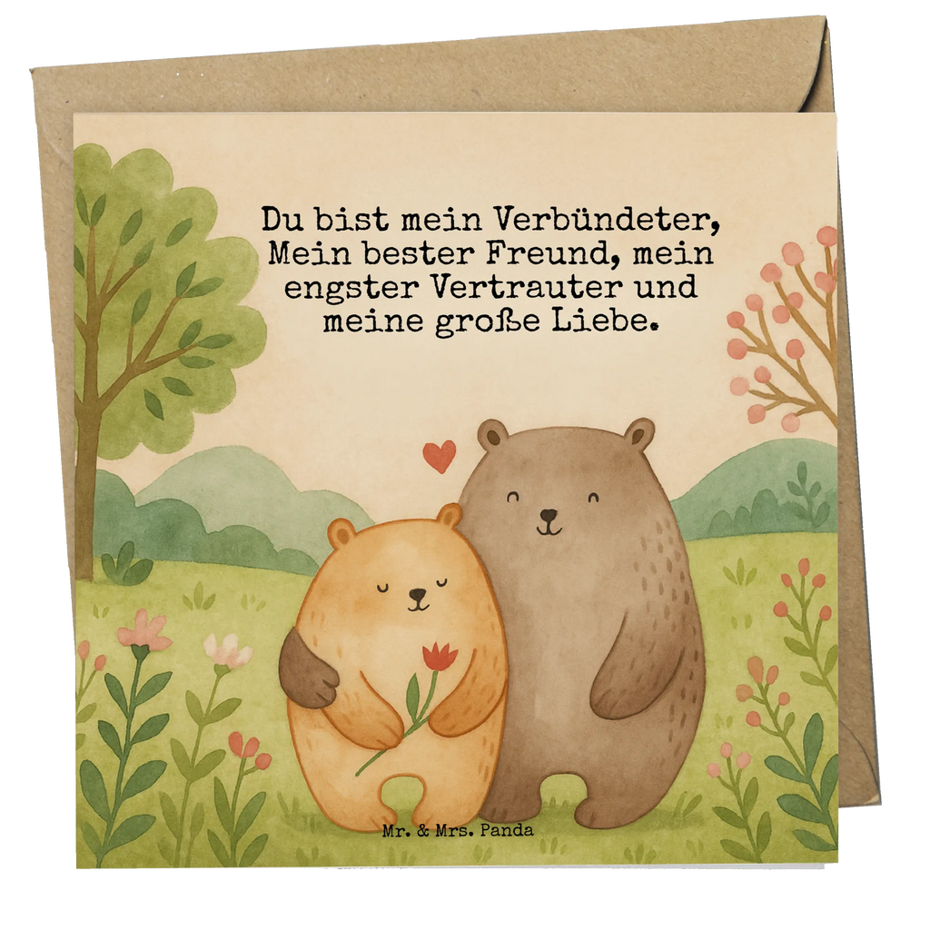 Deluxe Karte Bären Liebe Design Karte, Grußkarte, Klappkarte, Einladungskarte, Glückwunschkarte, Hochzeitskarte, Geburtstagskarte, Hochwertige Grußkarte, Hochwertige Klappkarte, Liebe, Partner, Freund, Freundin, Ehemann, Ehefrau, Heiraten, Verlobung, Heiratsantrag, Liebesgeschenk, Jahrestag, Hocheitstag, Verliebt, Verlobt, Verheiratet, Geschenk Freundin, Geschenk Freund, Liebesbeweis, Hochzeitstag, Geschenk Hochzeit, Bären, Bärchen, Bär