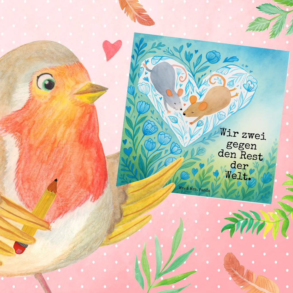 Deluxe Card Mice heart Design Karte, Grußkarte, Klappkarte, Einladungskarte, Glückwunschkarte, Hochzeitskarte, Geburtstagskarte, Hochwertige Grußkarte, Hochwertige Klappkarte, Liebe, Partner, Freund, Freundin, Ehemann, Ehefrau, Heiraten, Verlobung, Heiratsantrag, Liebesgeschenk, Jahrestag, Hocheitstag, Maus, Mäuse, Liebesbotschaft, Liebesbeweis, Hochzeit, Lieblingsmensch, Gemeinsamkeit, Love, Geschenk für zwei