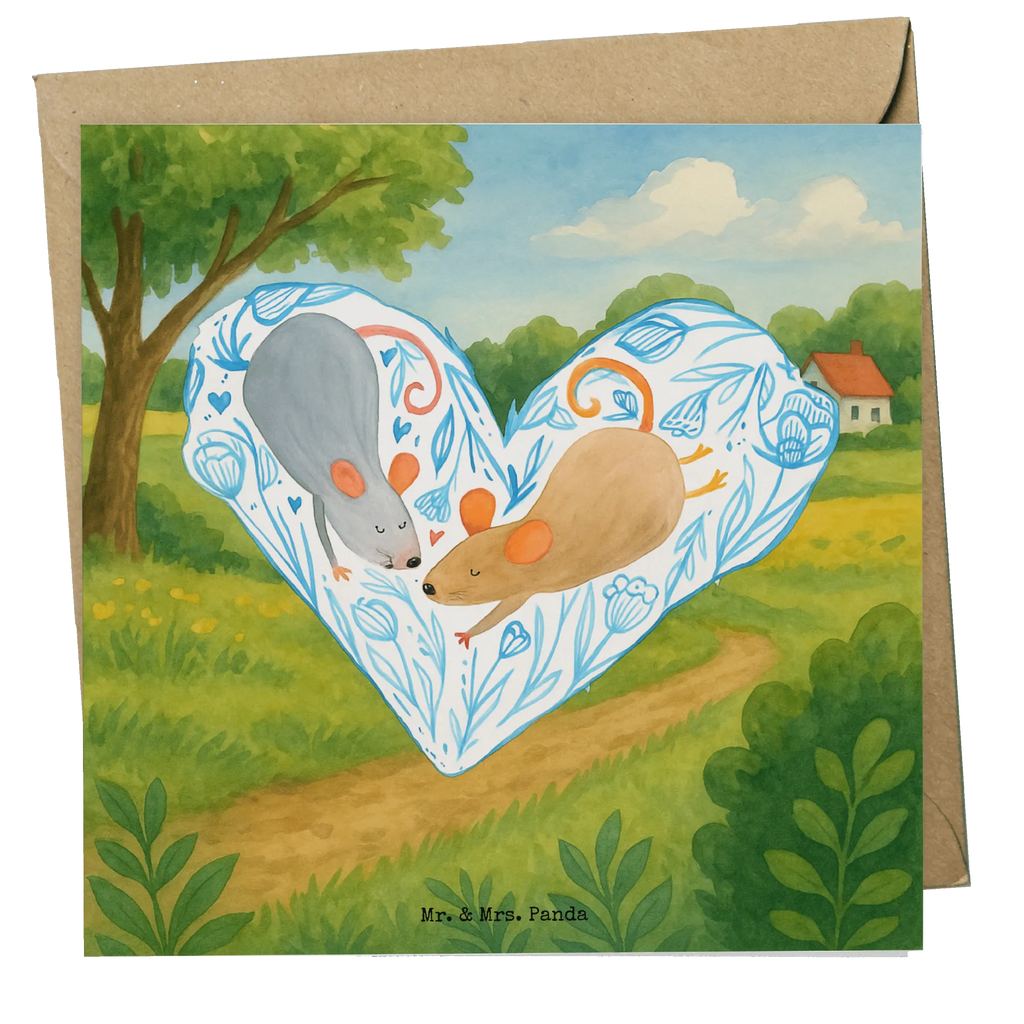 Deluxe Card Mice heart Design Karte, Grußkarte, Klappkarte, Einladungskarte, Glückwunschkarte, Hochzeitskarte, Geburtstagskarte, Hochwertige Grußkarte, Hochwertige Klappkarte, Liebe, Partner, Freund, Freundin, Ehemann, Ehefrau, Heiraten, Verlobung, Heiratsantrag, Liebesgeschenk, Jahrestag, Hocheitstag, Maus, Mäuse, Liebesbotschaft, Liebesbeweis, Hochzeit, Lieblingsmensch, Gemeinsamkeit, Love, Geschenk für zwei