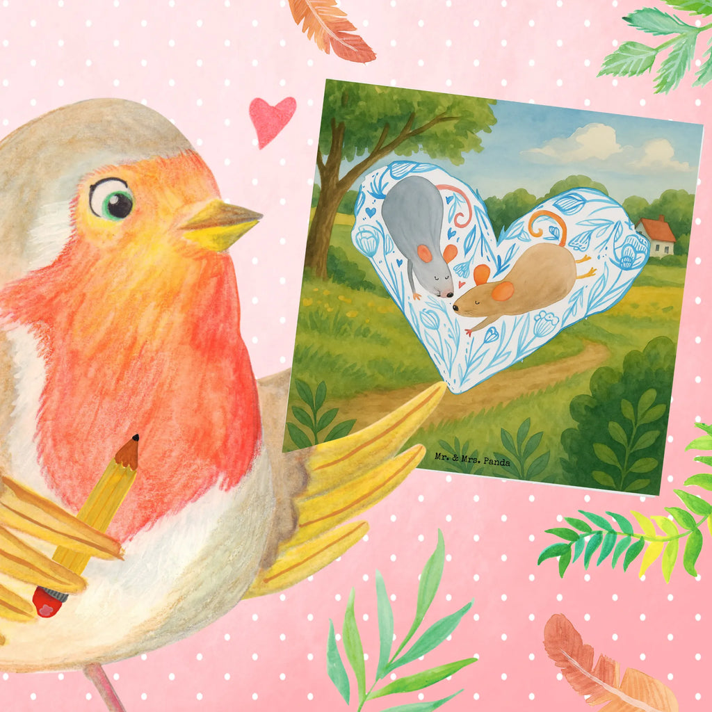 Deluxe Card Mice heart Design Karte, Grußkarte, Klappkarte, Einladungskarte, Glückwunschkarte, Hochzeitskarte, Geburtstagskarte, Hochwertige Grußkarte, Hochwertige Klappkarte, Liebe, Partner, Freund, Freundin, Ehemann, Ehefrau, Heiraten, Verlobung, Heiratsantrag, Liebesgeschenk, Jahrestag, Hocheitstag, Maus, Mäuse, Liebesbotschaft, Liebesbeweis, Hochzeit, Lieblingsmensch, Gemeinsamkeit, Love, Geschenk für zwei