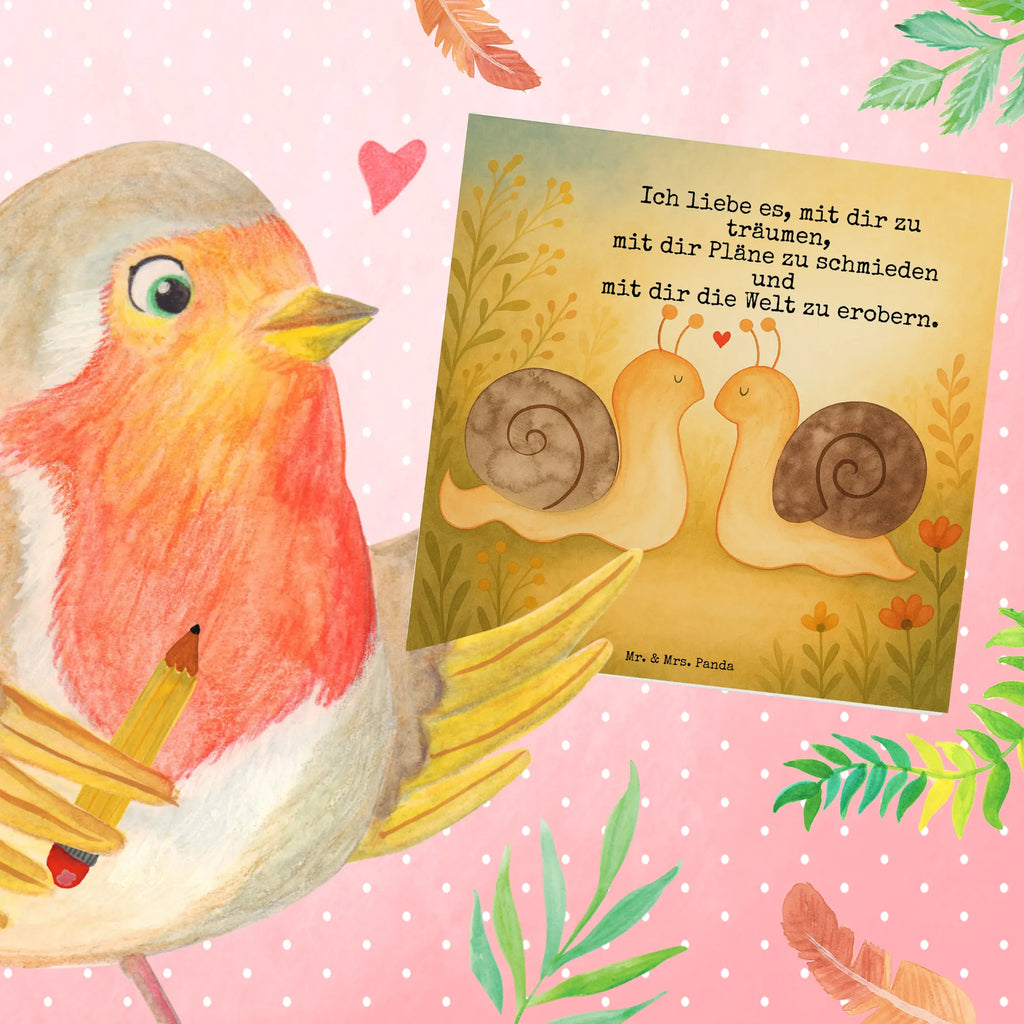 Deluxe Karte Schnecken Liebe Design Karte, Grußkarte, Klappkarte, Einladungskarte, Glückwunschkarte, Hochzeitskarte, Geburtstagskarte, Hochwertige Grußkarte, Hochwertige Klappkarte, Liebe, Partner, Freund, Freundin, Ehemann, Ehefrau, Heiraten, Verlobung, Heiratsantrag, Liebesgeschenk, Jahrestag, Hocheitstag