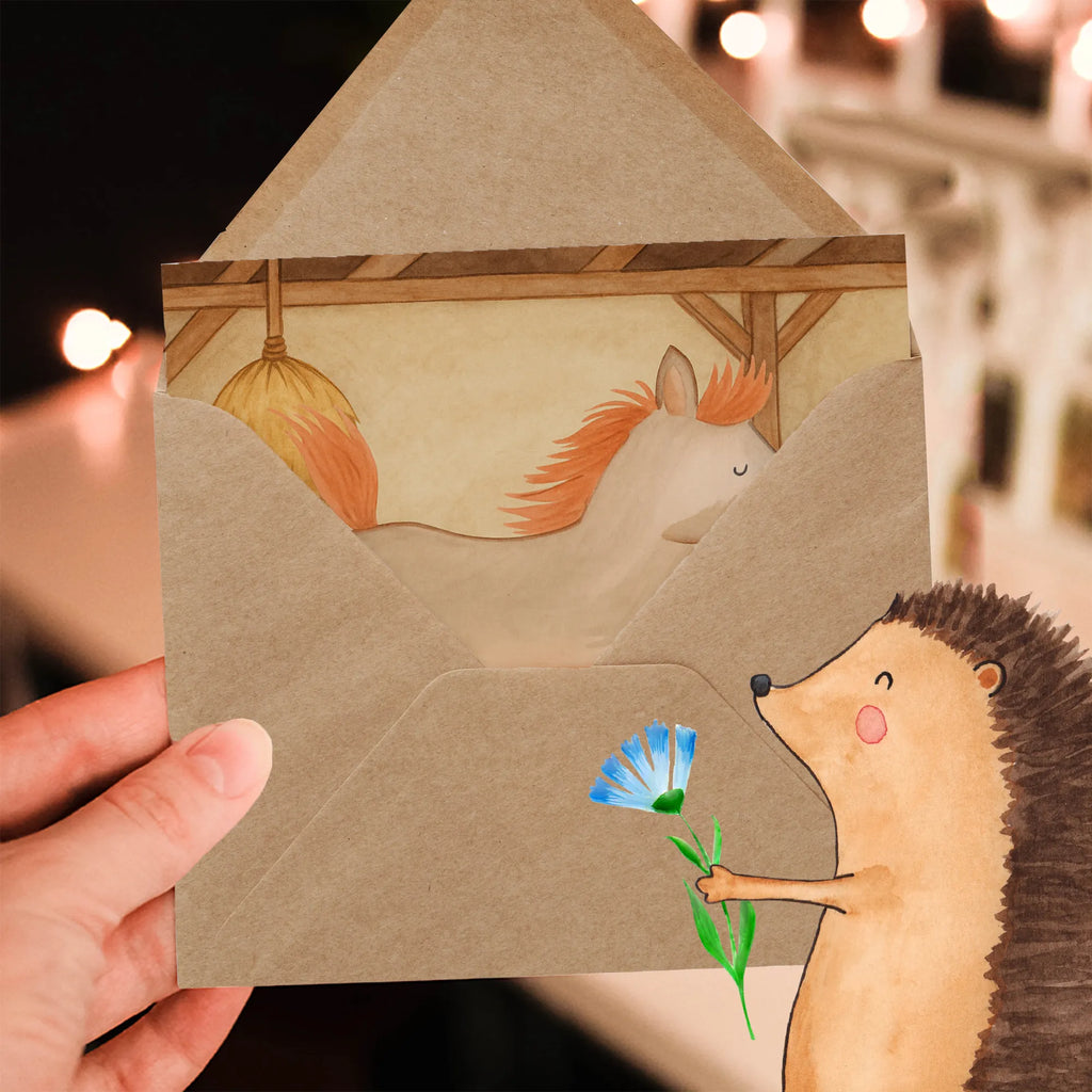 Deluxe Karte Pferd Springen Design Karte, Grußkarte, Klappkarte, Einladungskarte, Glückwunschkarte, Hochzeitskarte, Geburtstagskarte, Hochwertige Grußkarte, Hochwertige Klappkarte, Bauernhof, Hoftiere, Landwirt, Landwirtin, Pferd, Pony, Pferde, Stall, Pferdestall, ausreiten, reiten, Pferdebesitzer