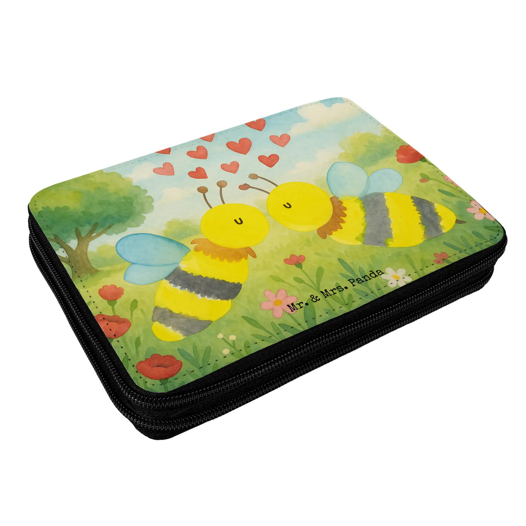 Piórnik pszczoła miłość Design Motiv, Stifte Etui, Stiftetasche, Stifterolle, Schülerin, Grundschule, Kind, Federmappe Einschulung, Federmäppchen bedruckt, Bestückte Federmappe, Federmappe, Federmäppchen, Einschulung, Büro Stifte Etui, Geschenk, Kinder Federmappe, Schule, Schüler, Biene, Wespe, Hummel