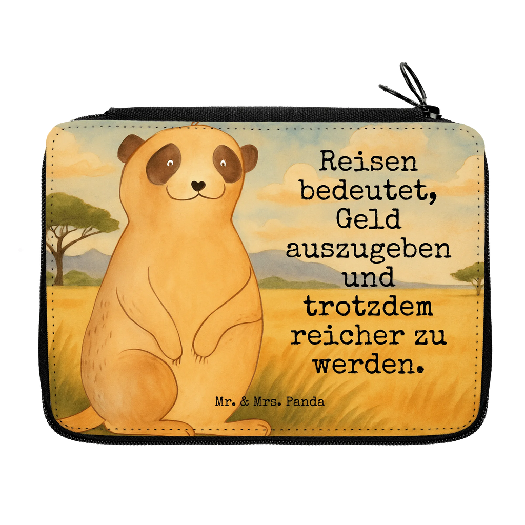 Federmappe Erdmännchen Design Federmappe, Stiftetasche, Stifte Etui, Schule, Einschulung, Geschenk, Kind, Schüler, Schülerin, Stifterolle, Federmäppchen, Motiv, Grundschule, Federmäppchen bedruckt, Büro Stifte Etui, Bestückte Federmappe, Kinder Federmappe, Federmappe Einschulung, Afrika, Wildtiere, Erdmännchen, Reisen, Spruch, Weltreise, Afrikareise, Roadtrip, Traveling