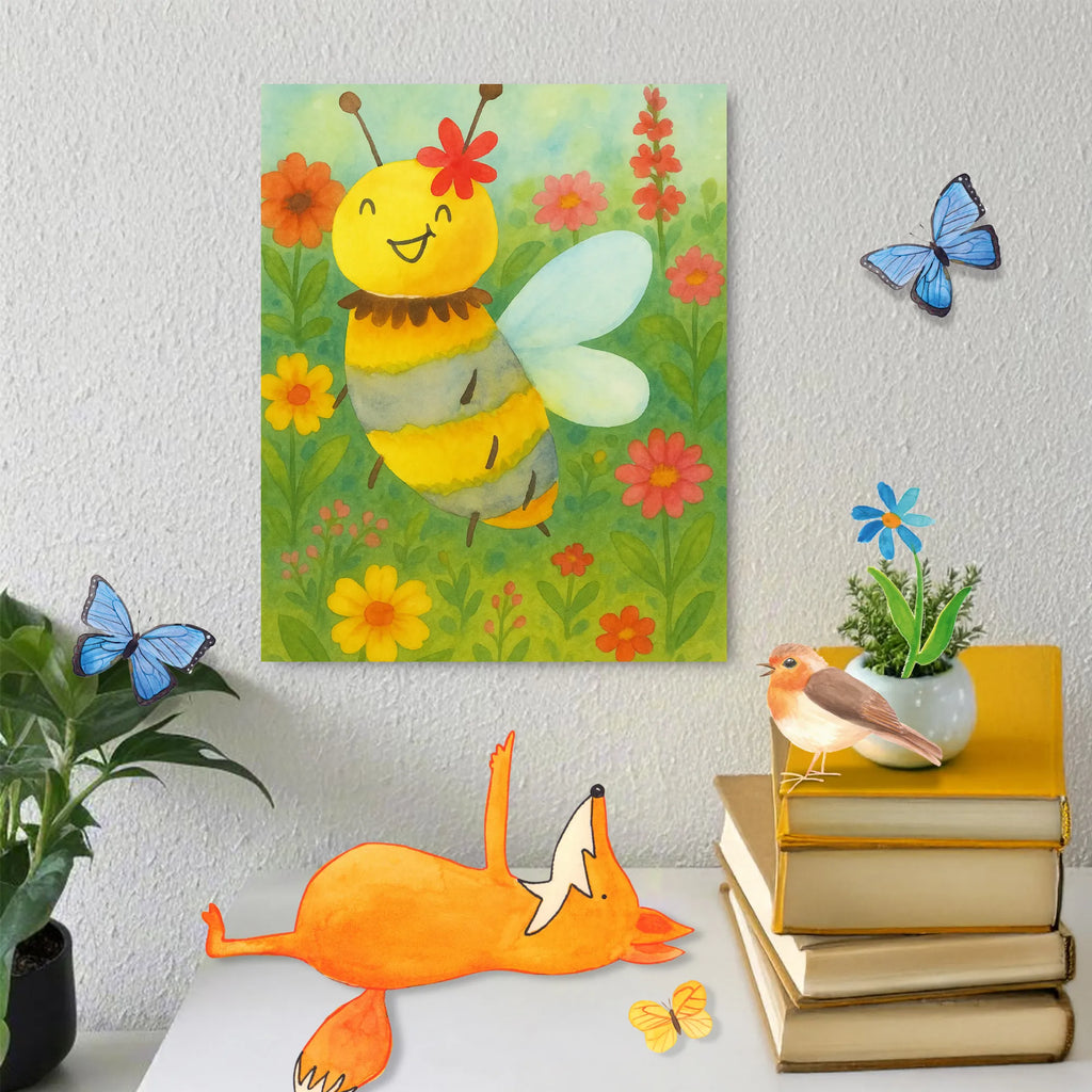 Paint by Numbers bee flower Design Baseln, Bastelidee, Ausmalbild, Kunstwerk, Malen nach Zahlen, Künstler, DIY, Kreativität, Malen, Biene, Wespe, Hummel