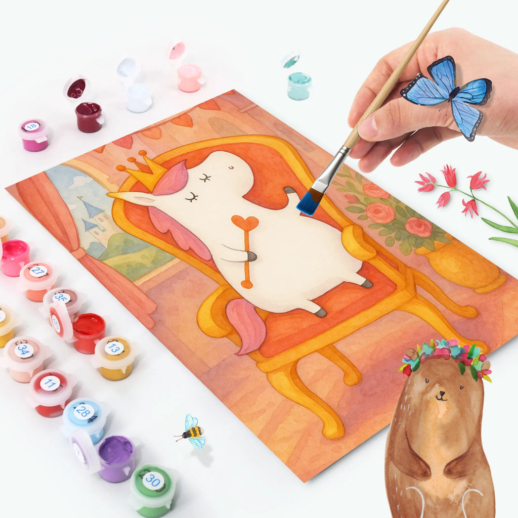 Paint by Numbers unicorn princess Design Ausmalbild, Baseln, Bastelidee, Kunstwerk, DIY, Malen, Künstler, Kreativität, Malen nach Zahlen, Einhorn, Einhörner, Einhorn Deko, Unicorn, Monat, Geschenk, Geburtstagsgeschenk, Prinzessin, Geburtstag