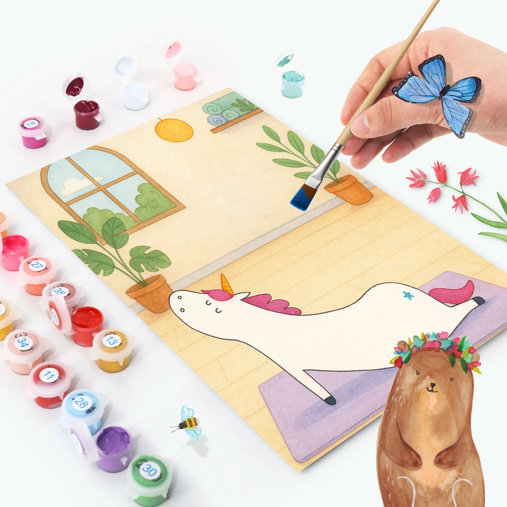 Malowanie według numerów jednorożec joga Design Bastelidee, Malen nach Zahlen, Malen, Künstler, DIY, Kunstwerk, Baseln, Ausmalbild, Kreativität, Einhorn, Einhörner, Einhorn Deko, Unicorn, Achtsamkeit, Namaste, witzig, Joga, Yogamatte, Entspannung, süß, Sport, lustig, Yoga