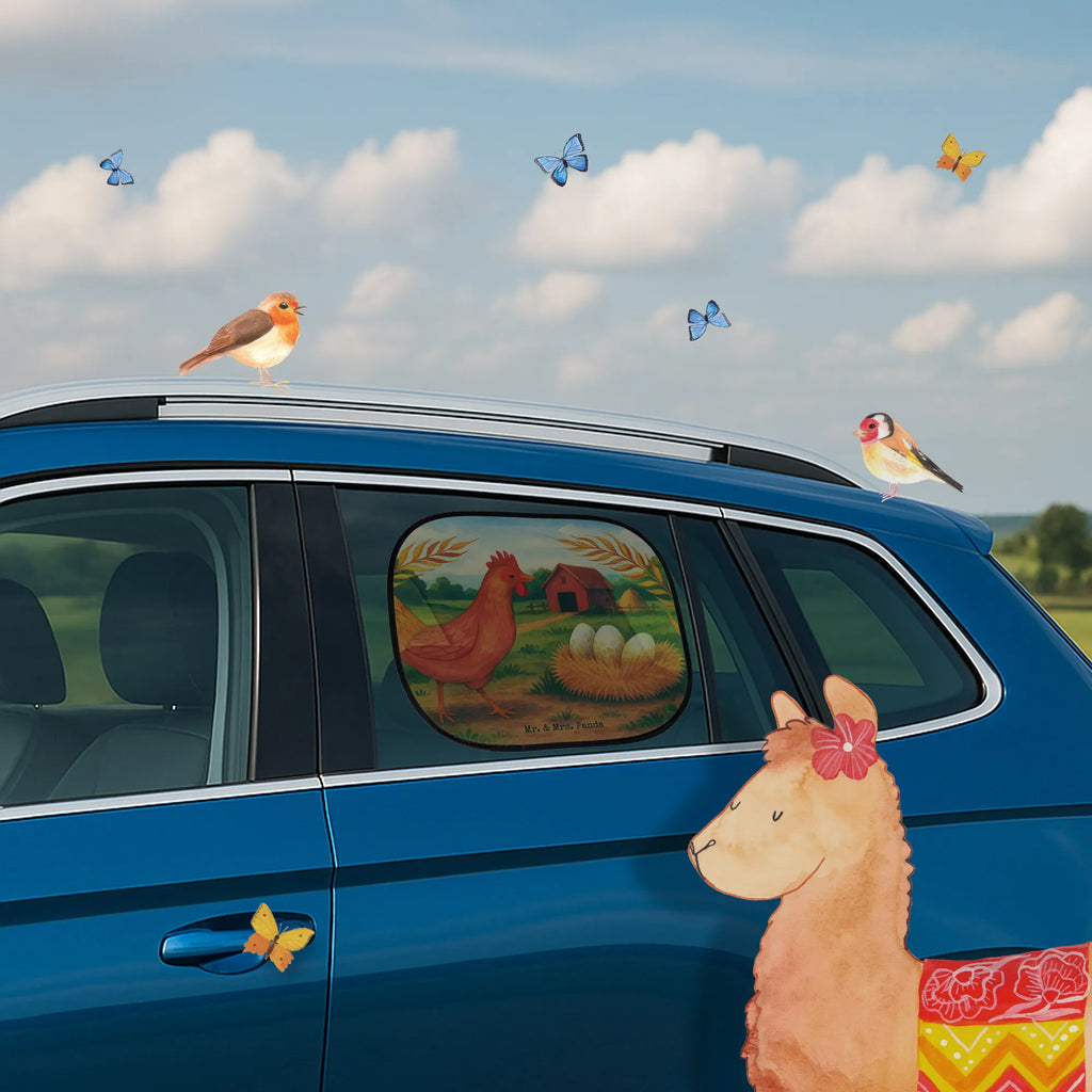 sonnensegel hühner auto hitzeschutz Huhn Stolz Design