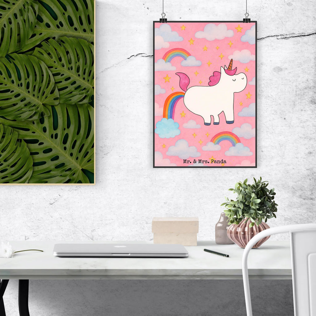 Poster unicorn fart Design Raumdekoration, Küchenposter, Designposter, Wandposter, Kunstdruck, Wanddekoration, Mr. & Mrs. Panda Poster, Wanddeko Bild, Wanddeko, Kinderposter, Posterdruck, Handgemaltes Poster, Bild, Poster, Einhorn, Einhörner, Einhorn Deko, Unicorn, lustig, Glitzer, Spaß, Einhornpower, Pups, Regenbogen, Freundin, Erwachsenwerden