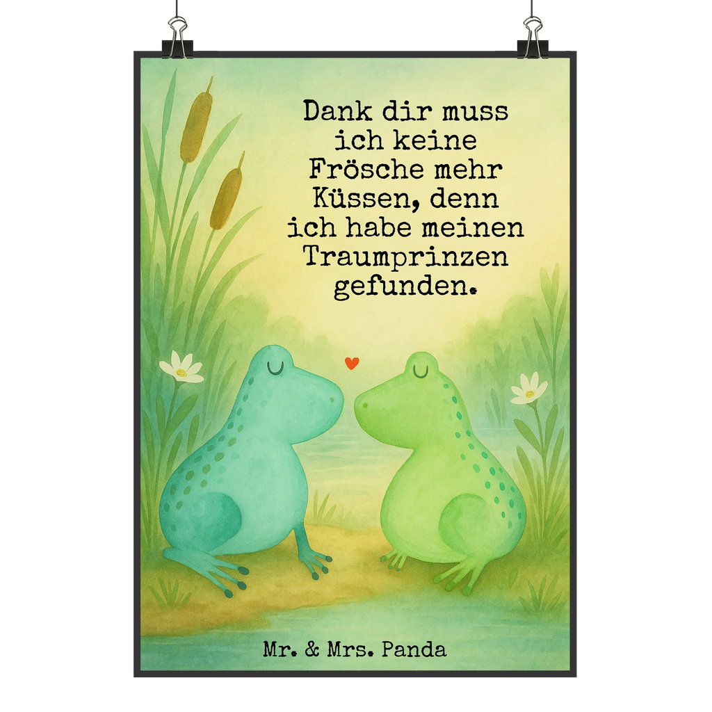 Poster Frogs in love Design Poster, Wandposter, Bild, Wanddeko, Küchenposter, Kinderposter, Wanddeko Bild, Raumdekoration, Wanddekoration, Handgemaltes Poster, Mr. & Mrs. Panda Poster, Designposter, Kunstdruck, Posterdruck, Liebe, Partner, Freund, Freundin, Ehemann, Ehefrau, Heiraten, Verlobung, Heiratsantrag, Liebesgeschenk, Jahrestag, Hocheitstag, Verliebt, Verlobt, Verheiratet, Geschenk Freundin, Geschenk Freund, Liebesbeweis, Hochzeitstag, Geschenk Hochzeit, Frosch, Frösche, Froschkönig, Fröschchen