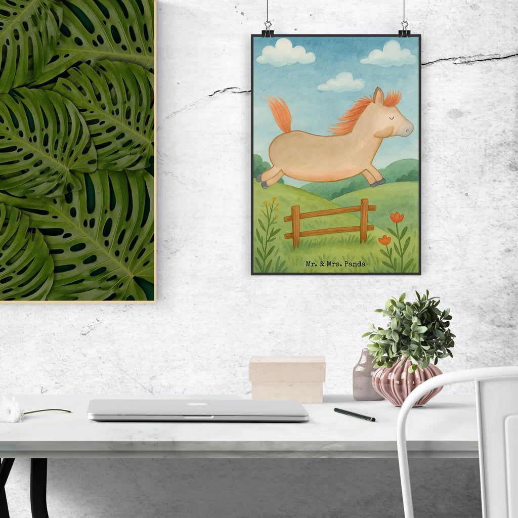 Poster Pferd Springen Design Wandposter, Wanddeko, Handgemaltes Poster, Kunstdruck, Kinderposter, Designposter, Bild, Mr. & Mrs. Panda Poster, Wanddeko Bild, Wanddekoration, Küchenposter, Raumdekoration, Posterdruck, Poster, Bauernhof, Hoftiere, Landwirt, Landwirtin, reiten, Pony, Pferdestall, ausreiten, Pferde, Stall, Pferdebesitzer, Pferd