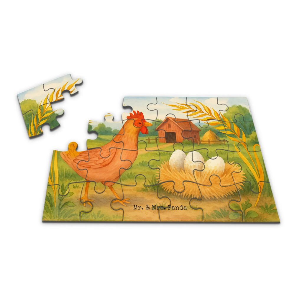 Puzzle kurczak Dumny Design Puzzle, Bauernhof, Hoftiere, Landwirt, Landwirtin, Schwangerschaft, Eier, Henne, Hof, Magie, Motivation, Hahn, Landleben, Geburt, Hühner, Spruch