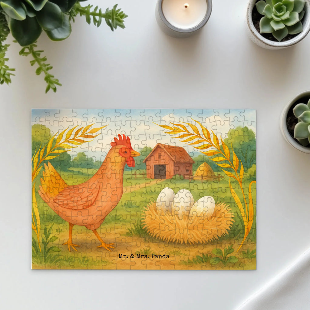Puzzle kurczak Dumny Design Puzzle, Bauernhof, Hoftiere, Landwirt, Landwirtin, Schwangerschaft, Eier, Henne, Hof, Magie, Motivation, Hahn, Landleben, Geburt, Hühner, Spruch