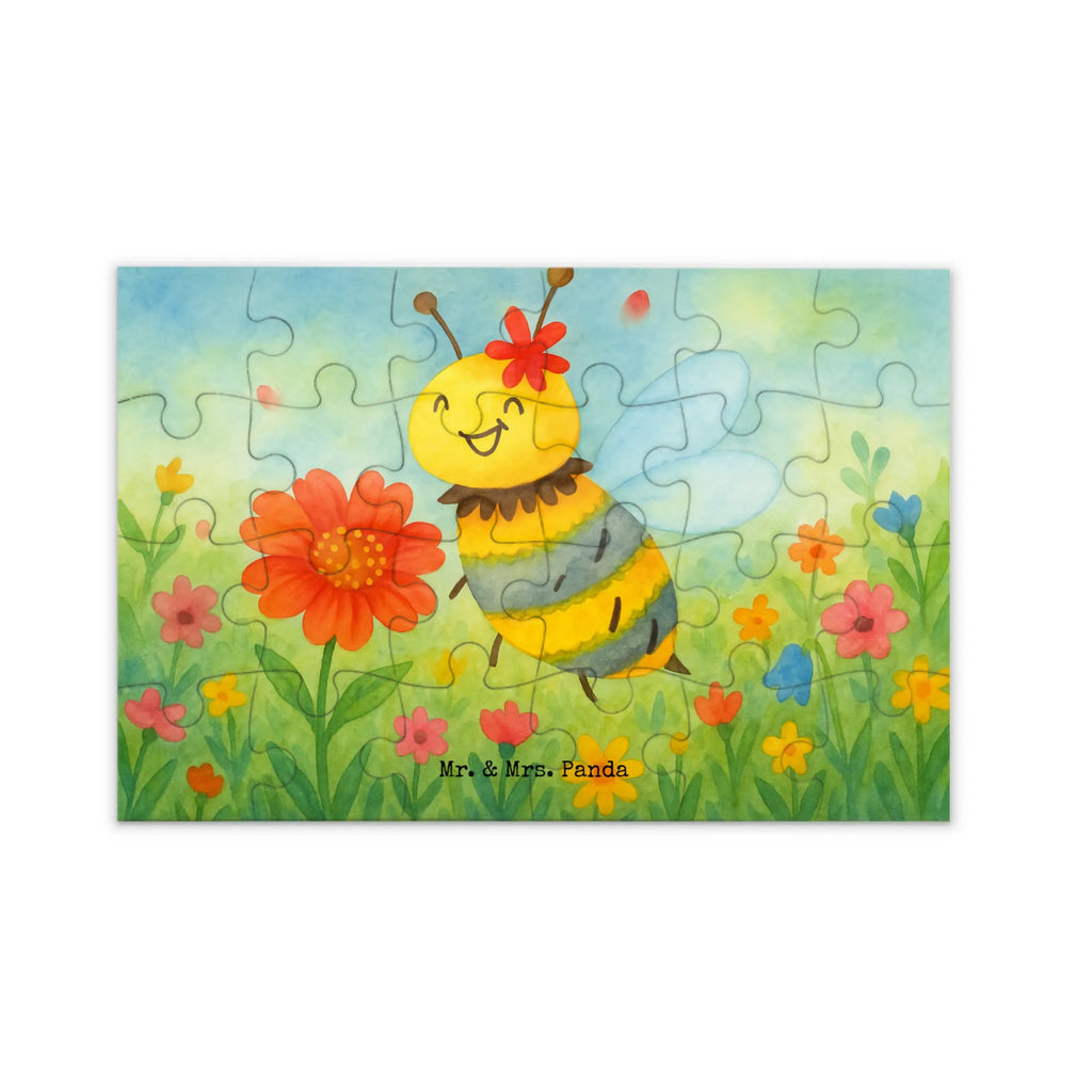 Puzzle Biene Blume Design Puzzle, Biene, Wespe, Hummel