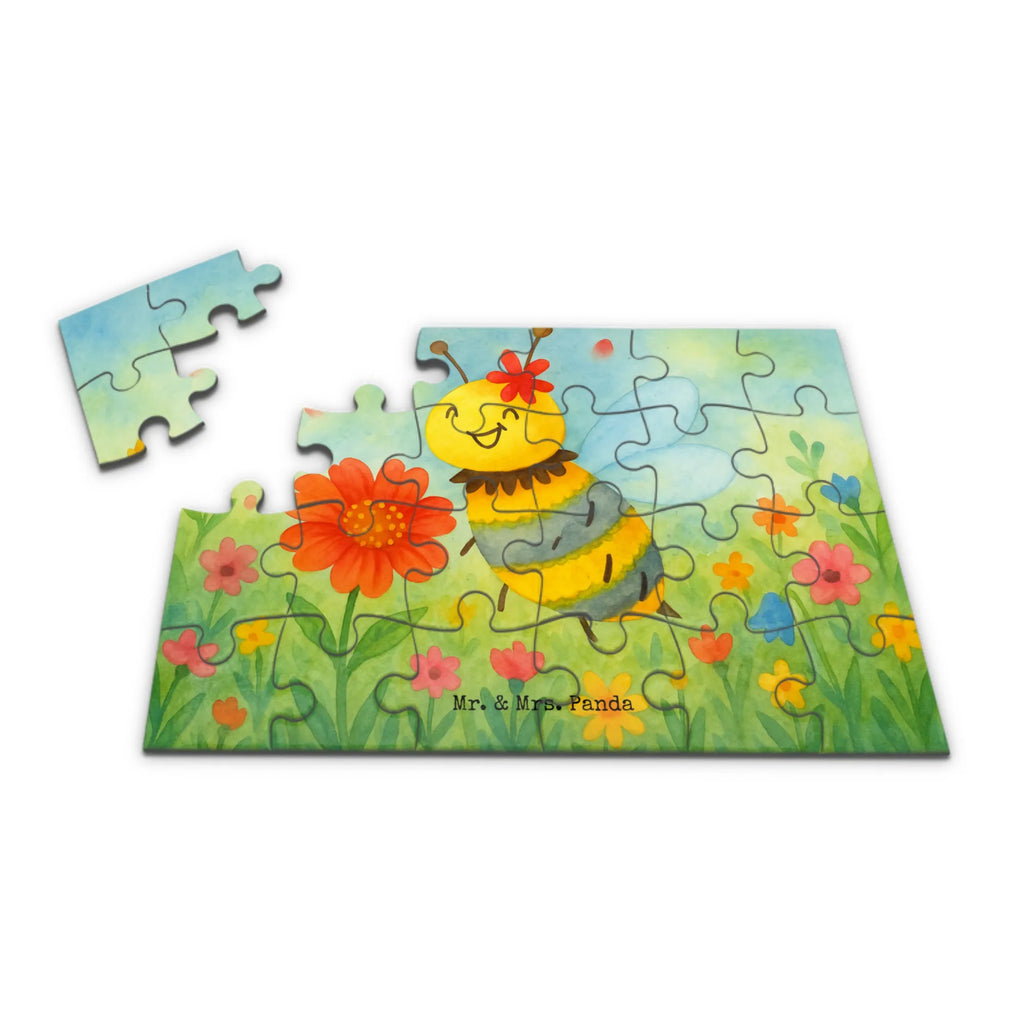 Puzzle Biene Blume Design Puzzle, Biene, Wespe, Hummel