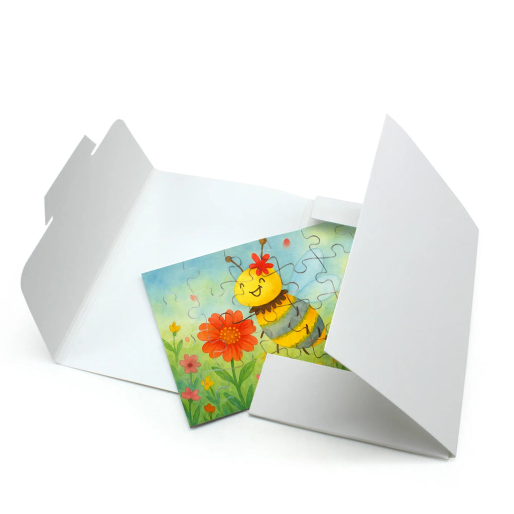 Puzzle Biene Blume Design Puzzle, Biene, Wespe, Hummel