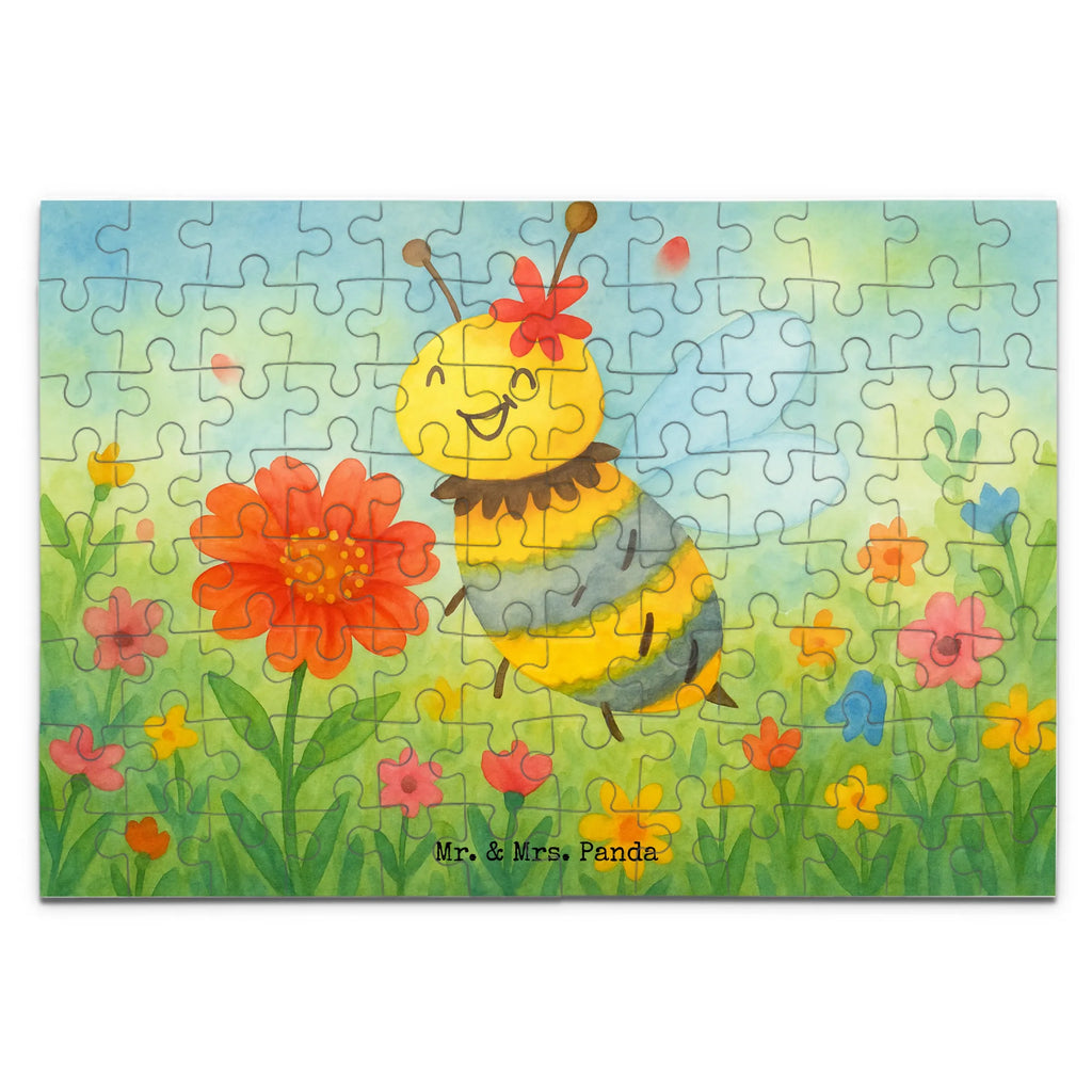 Puzzle Biene Blume Design Puzzle, Biene, Wespe, Hummel