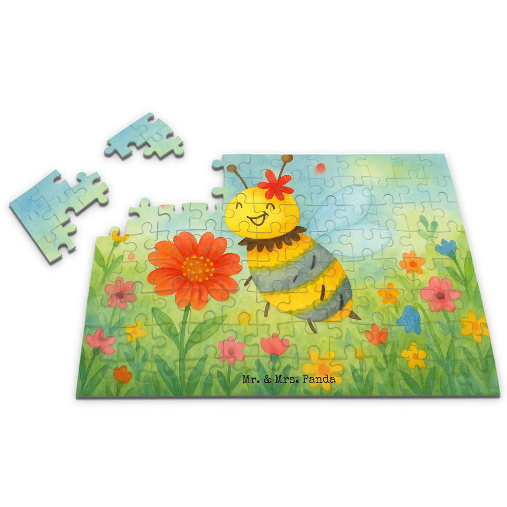 Puzzle Biene Blume Design Puzzle, Biene, Wespe, Hummel