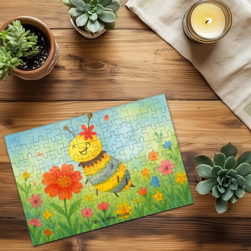 Puzzle Biene Blume Design Puzzle, Biene, Wespe, Hummel