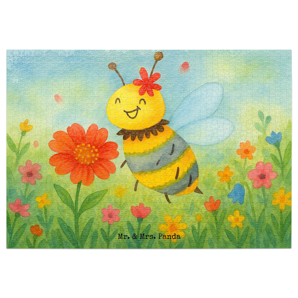 Puzzle Biene Blume Design Puzzle, Biene, Wespe, Hummel