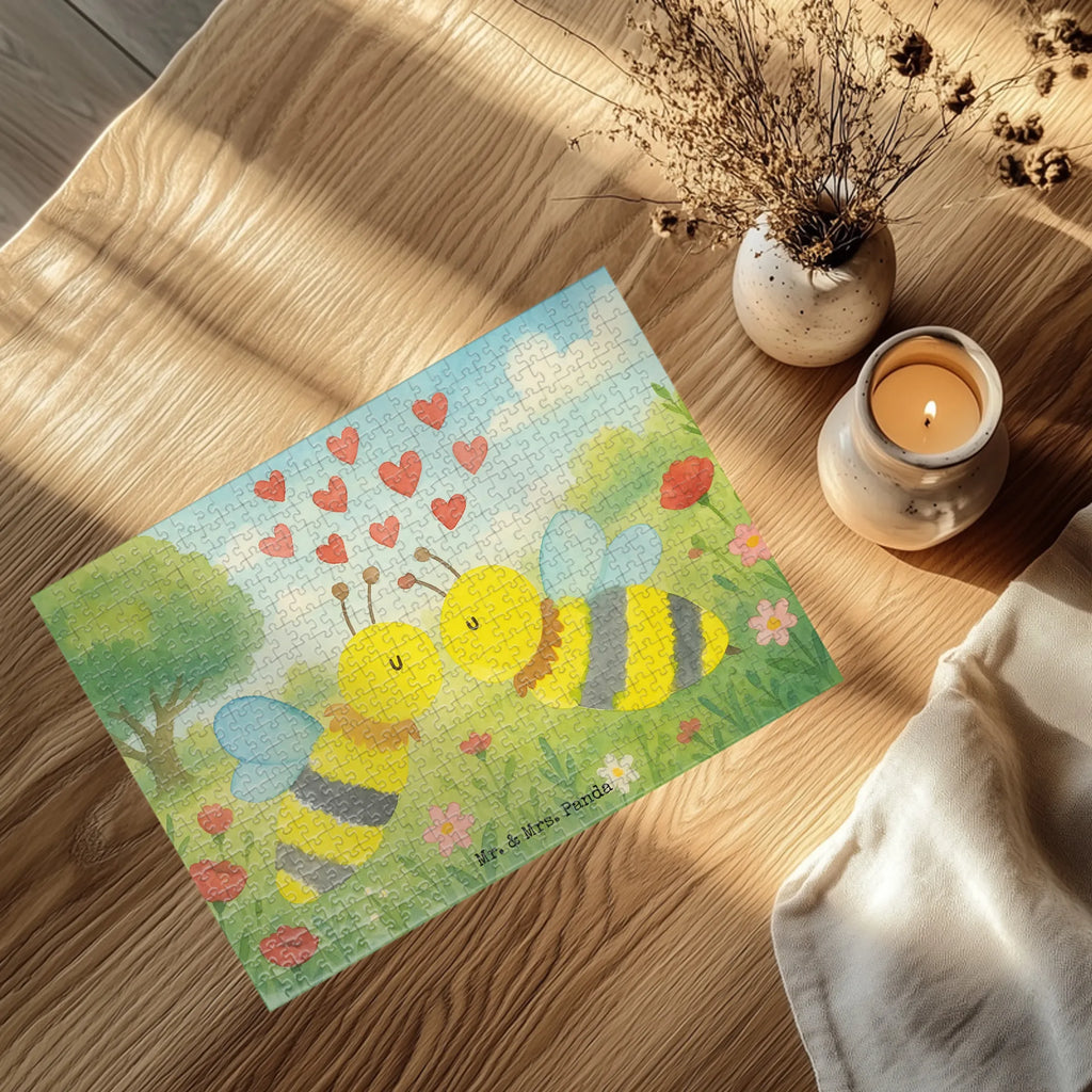 Puzzle pszczoła miłość Design Puzzle, Biene, Wespe, Hummel