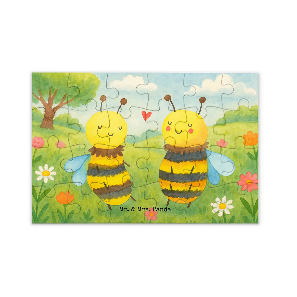 Puzzle Biene Verliebt Design Puzzle, Biene, Wespe, Hummel