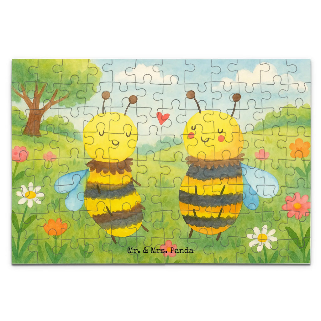 Puzzle Biene Verliebt Design Puzzle, Biene, Wespe, Hummel