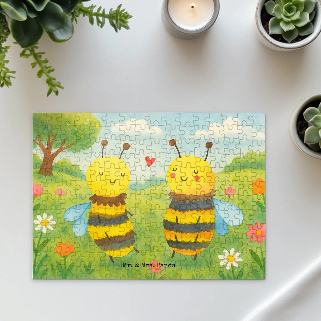 Puzzle Biene Verliebt Design Puzzle, Biene, Wespe, Hummel