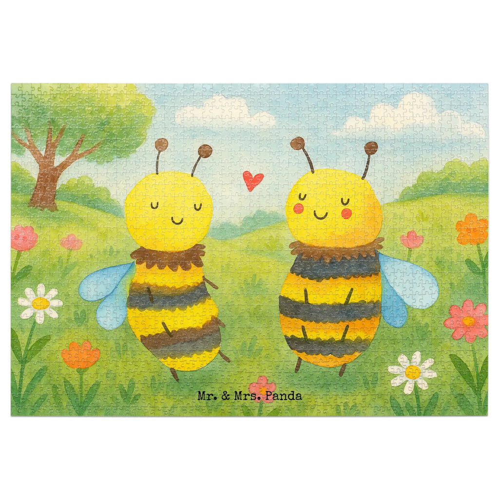 Puzzle Biene Verliebt Design Puzzle, Biene, Wespe, Hummel