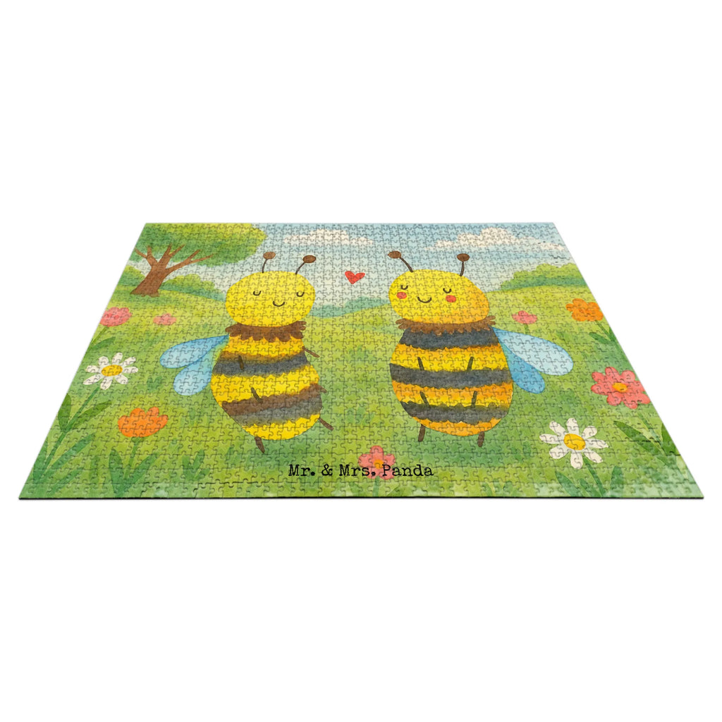 Puzzle Biene Verliebt Design Puzzle, Biene, Wespe, Hummel