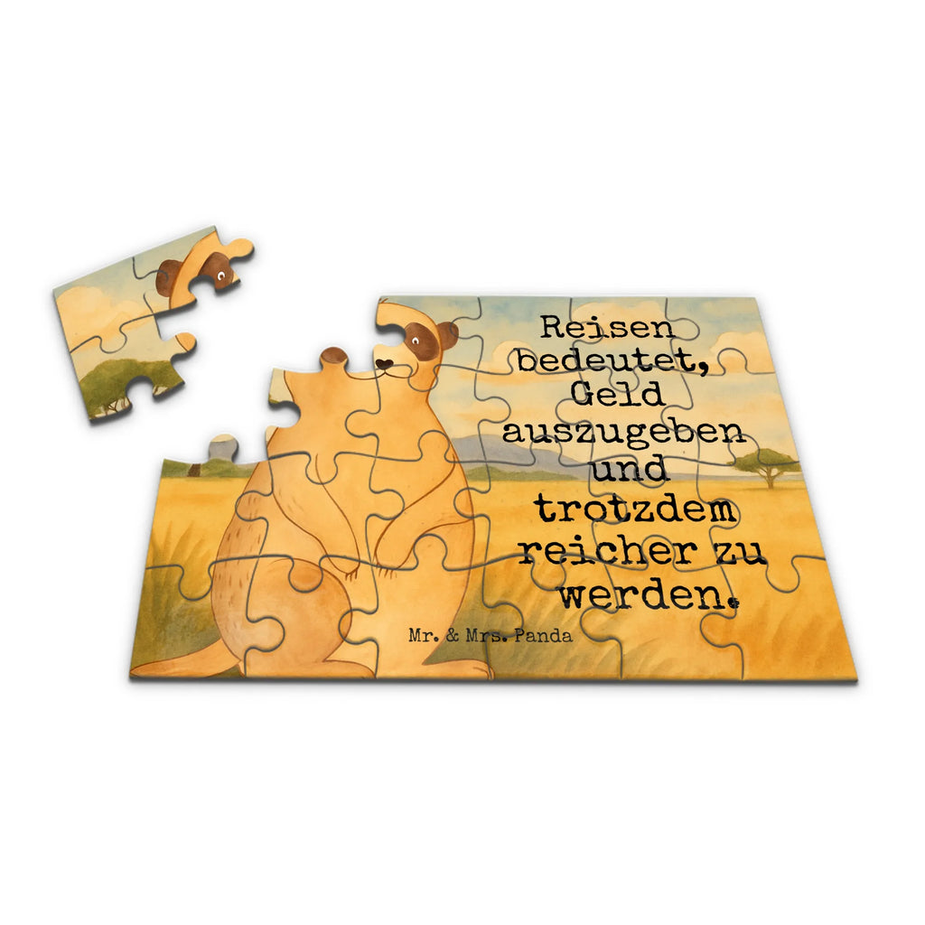 Puzzle Meerkat Design Puzzle, Afrika, Wildtiere, Erdmännchen, Reisen, Spruch, Weltreise, Afrikareise, Roadtrip, Traveling