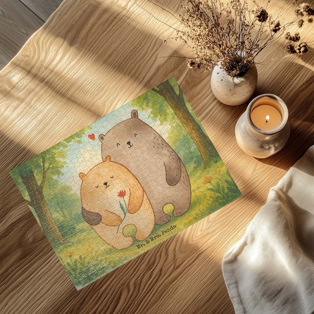 Puzzle Miłość niedźwiedzi Design Puzzle, Liebe, Partner, Freund, Freundin, Ehemann, Ehefrau, Heiraten, Verlobung, Heiratsantrag, Liebesgeschenk, Jahrestag, Hocheitstag, Verlobt, Hochzeitstag, Liebesbeweis, Geschenk Freundin, Geschenk Hochzeit, Geschenk Freund, Bär, Bären, Bärchen, Verliebt, Verheiratet