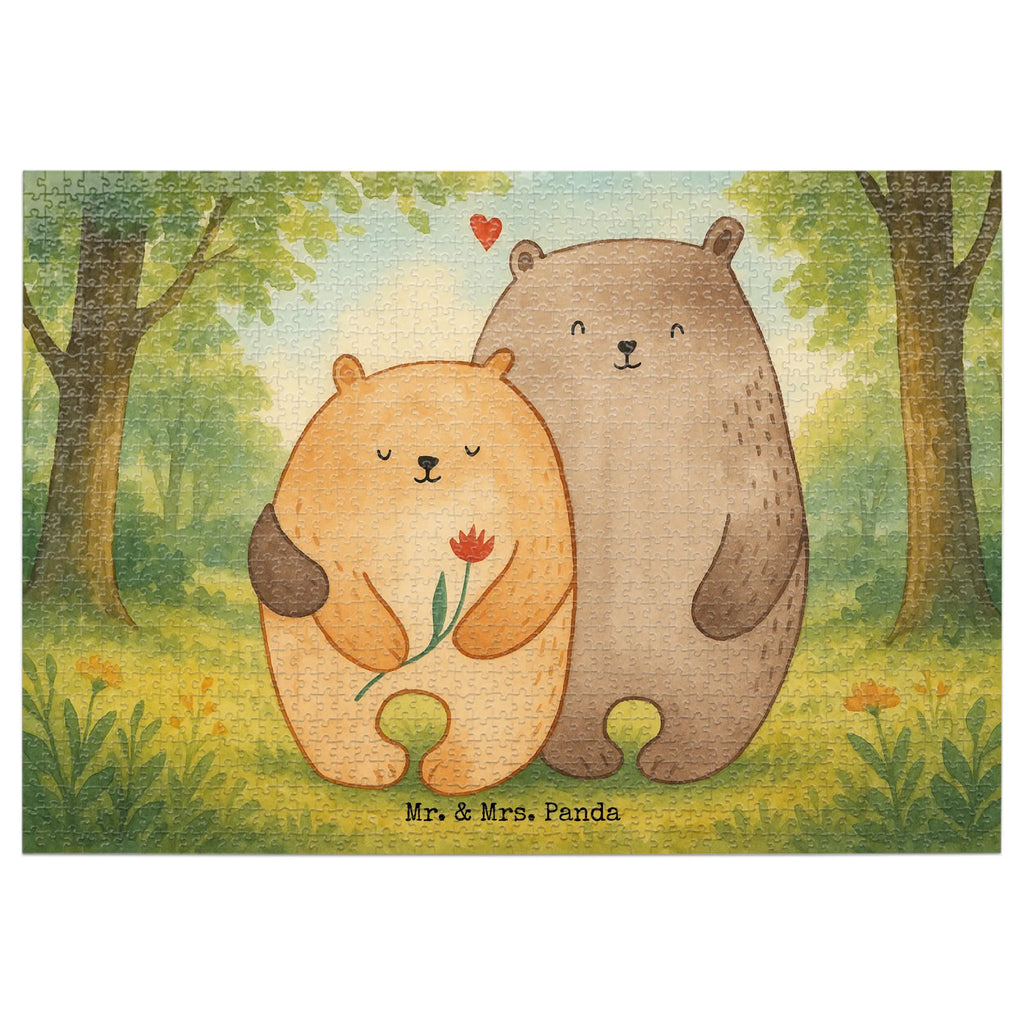 Puzzle Miłość niedźwiedzi Design Puzzle, Liebe, Partner, Freund, Freundin, Ehemann, Ehefrau, Heiraten, Verlobung, Heiratsantrag, Liebesgeschenk, Jahrestag, Hocheitstag, Verlobt, Hochzeitstag, Liebesbeweis, Geschenk Freundin, Geschenk Hochzeit, Geschenk Freund, Bär, Bären, Bärchen, Verliebt, Verheiratet