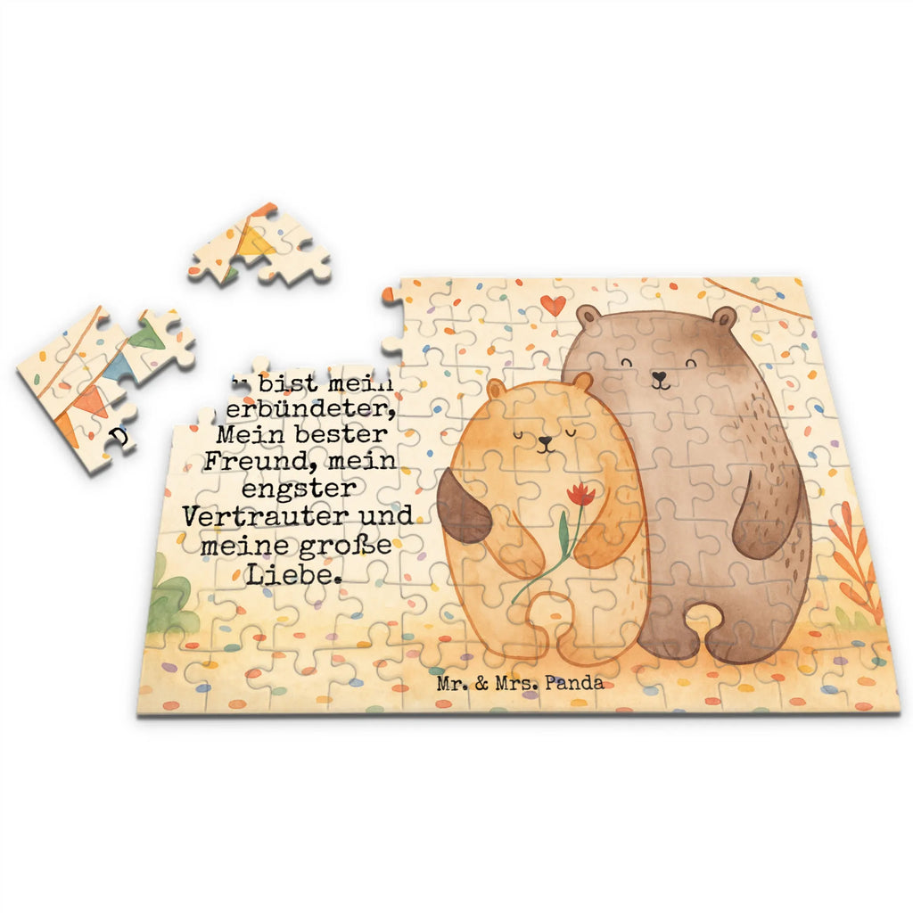 Puzzle Miłość niedźwiedzi Design Puzzle, Liebe, Partner, Freund, Freundin, Ehemann, Ehefrau, Heiraten, Verlobung, Heiratsantrag, Liebesgeschenk, Jahrestag, Hocheitstag, Verlobt, Hochzeitstag, Liebesbeweis, Geschenk Freundin, Geschenk Hochzeit, Geschenk Freund, Bär, Bären, Bärchen, Verliebt, Verheiratet
