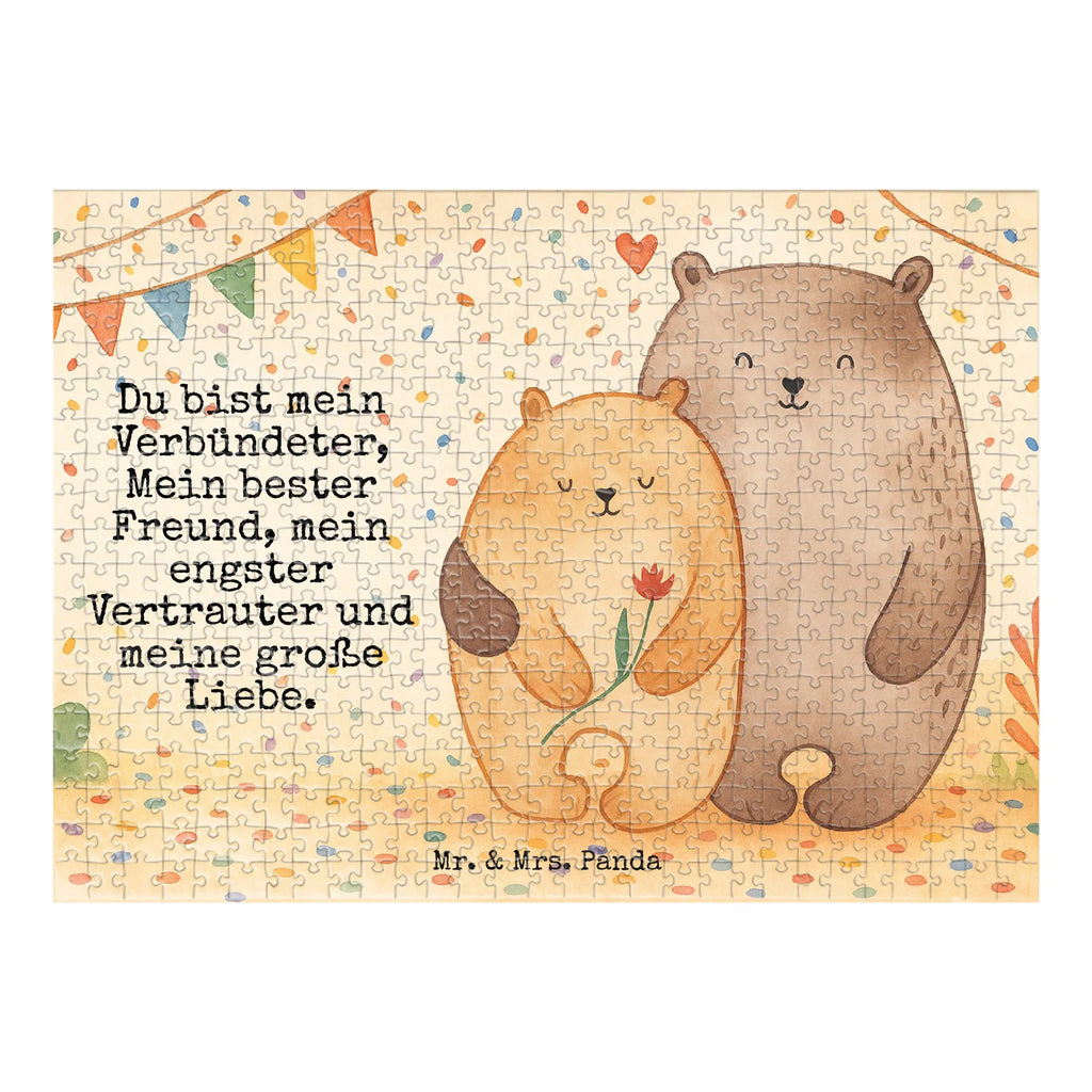 Puzzle Miłość niedźwiedzi Design Puzzle, Liebe, Partner, Freund, Freundin, Ehemann, Ehefrau, Heiraten, Verlobung, Heiratsantrag, Liebesgeschenk, Jahrestag, Hocheitstag, Verlobt, Hochzeitstag, Liebesbeweis, Geschenk Freundin, Geschenk Hochzeit, Geschenk Freund, Bär, Bären, Bärchen, Verliebt, Verheiratet