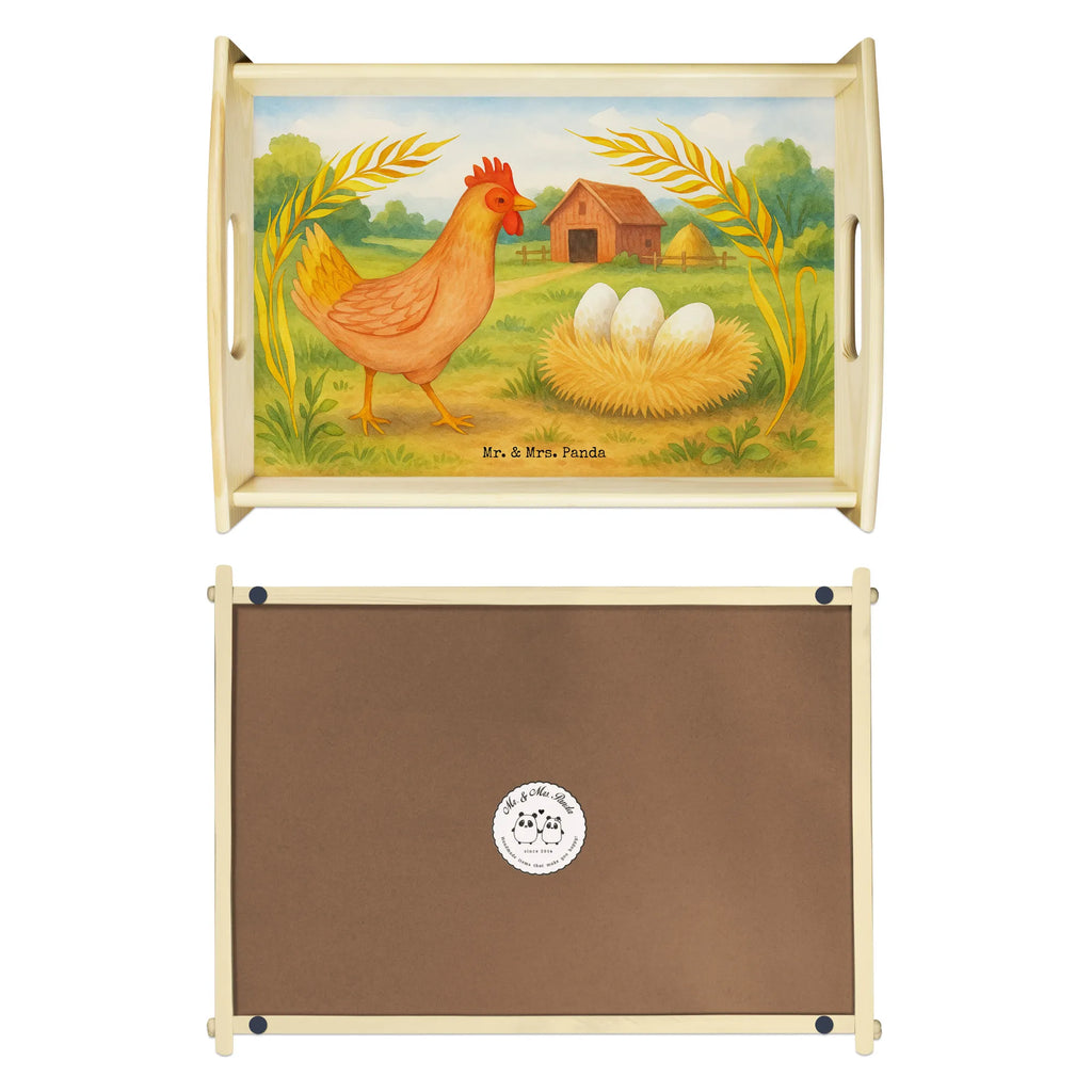 Serving tray Chicken Proud Design Tablett, Küchentablett, Frühstückstablett, Dekotablett, Holztablett, Serviertablett, Bauernhof, Hoftiere, Landwirt, Landwirtin, Spruch, Hühner, Eier, Magie, Landleben, Schwangerschaft, Geburt, Hahn, Motivation, Hof, Henne