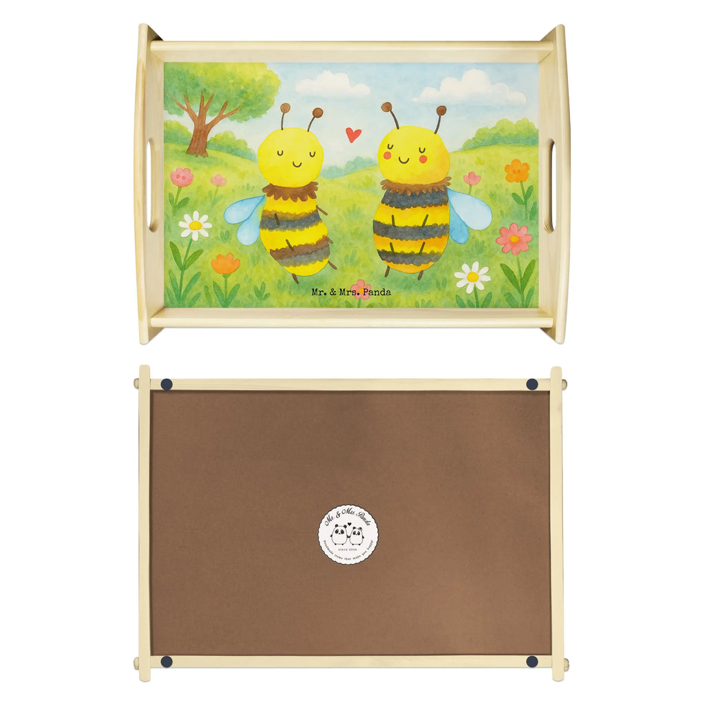 Serving tray pszczoła zakochany Design Serviertablett, Tablett, Holztablett, Küchentablett, Dekotablett, Frühstückstablett, Biene, Wespe, Hummel