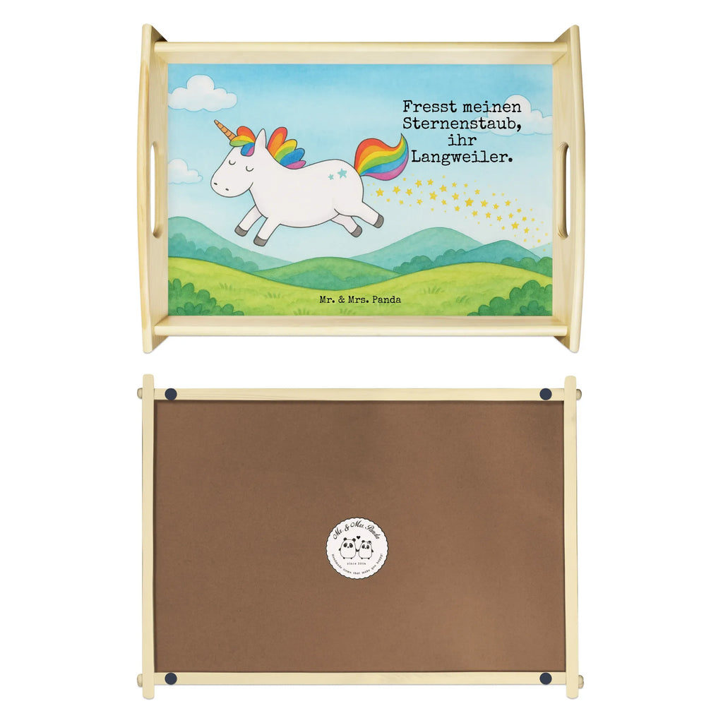 Serviertablett Einhorn Happy Design Serviertablett, Tablett, Holztablett, Küchentablett, Dekotablett, Frühstückstablett, Einhorn, Einhörner, Einhorn Deko, Unicorn, glücklich, fröhlich, Spaß, Freude, Lebensfreude, witzig, spannend, Lächeln, Lachen