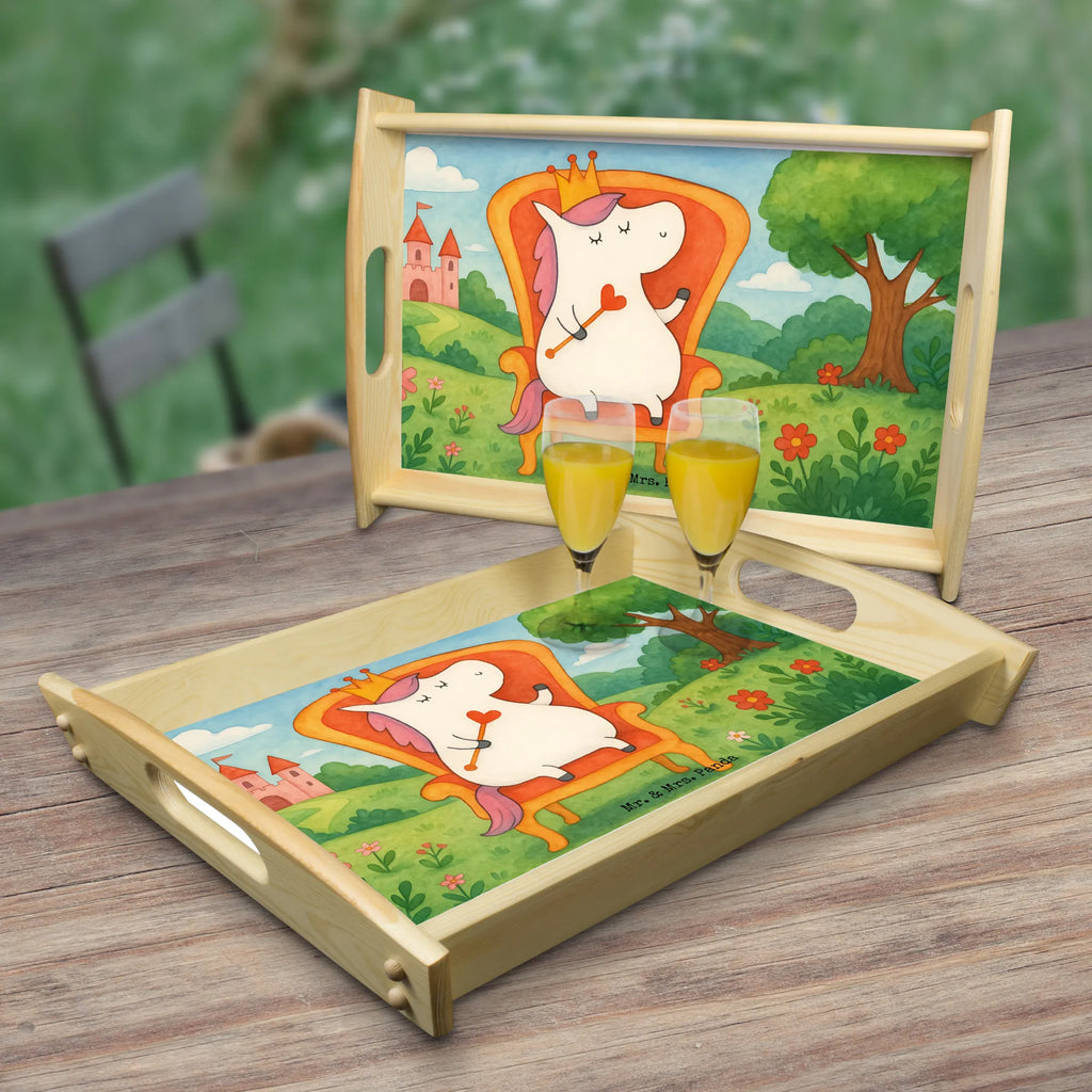 Serviertablett Einhorn Prinzessin Design Tablett, Küchentablett, Holztablett, Frühstückstablett, Serviertablett, Dekotablett, Einhorn, Einhörner, Einhorn Deko, Unicorn, Geburtstagsgeschenk, Prinzessin, Monat, Geburtstag, Geschenk