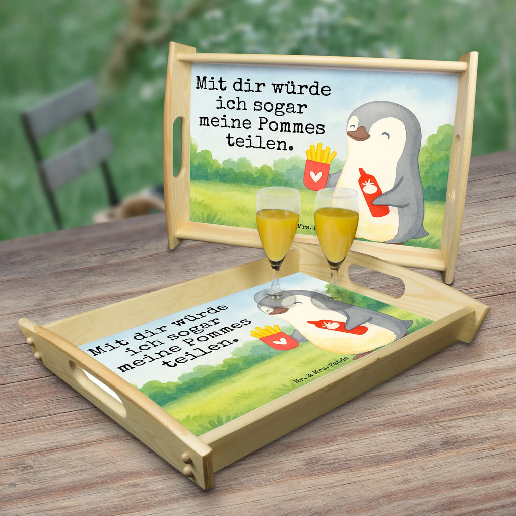 Serving tray penguin French fries Design Serviertablett, Tablett, Holztablett, Küchentablett, Dekotablett, Frühstückstablett, Liebe, Partner, Freund, Freundin, Ehemann, Ehefrau, Heiraten, Verlobung, Heiratsantrag, Liebesgeschenk, Jahrestag, Hocheitstag, Valentinstag, Geschenk für Frauen, Hochzeitstag, Mitbringsel, Geschenk für Freundin, Geschenk für Partner, Liebesbeweis, für Männer, für Ehemann