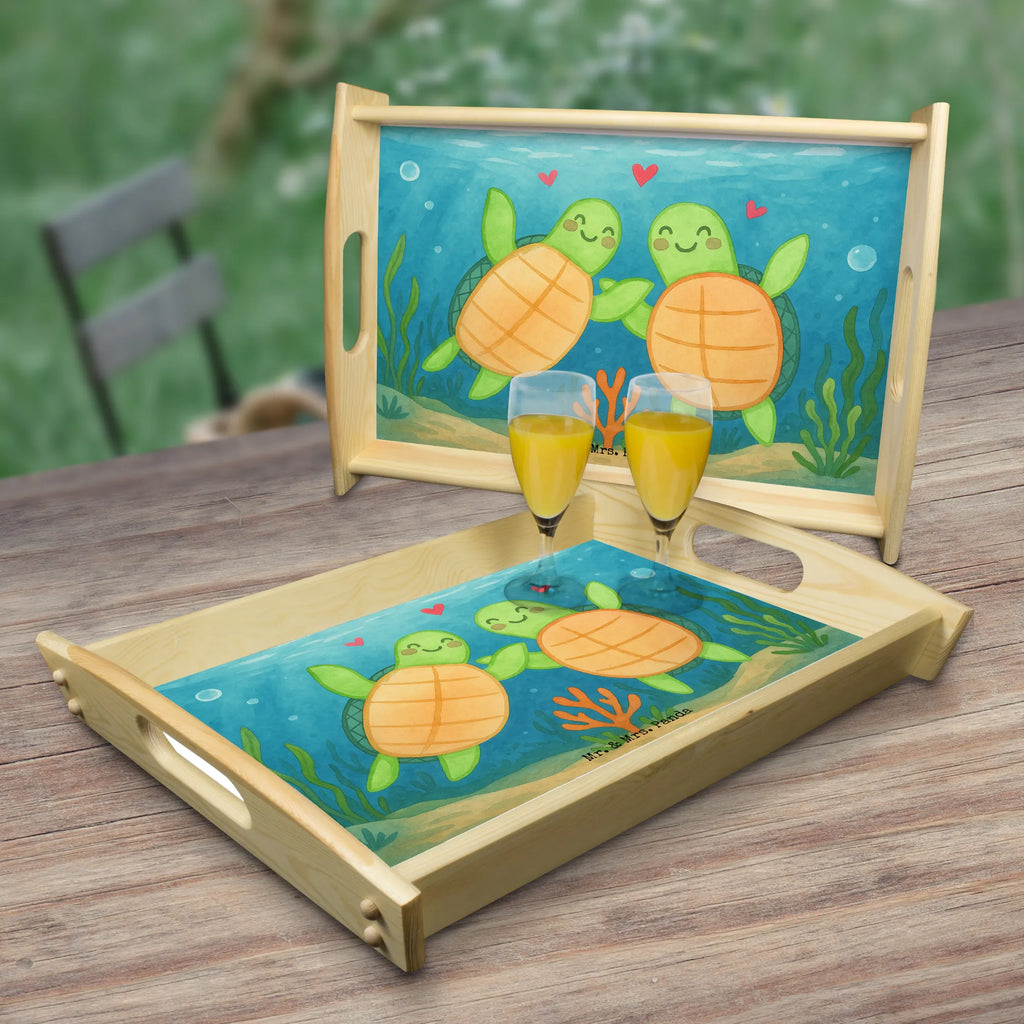 Serving tray turtles Pair Design Frühstückstablett, Serviertablett, Küchentablett, Dekotablett, Holztablett, Tablett, Liebe, Partner, Freund, Freundin, Ehemann, Ehefrau, Heiraten, Verlobung, Heiratsantrag, Liebesgeschenk, Jahrestag, Hocheitstag, Geschenk für Frauen, für Männer, Valentinstag, Liebesbeweis, Mitbringsel, für Ehemann, Geschenk für Partner, Geschenk für Freundin, Hochzeitstag