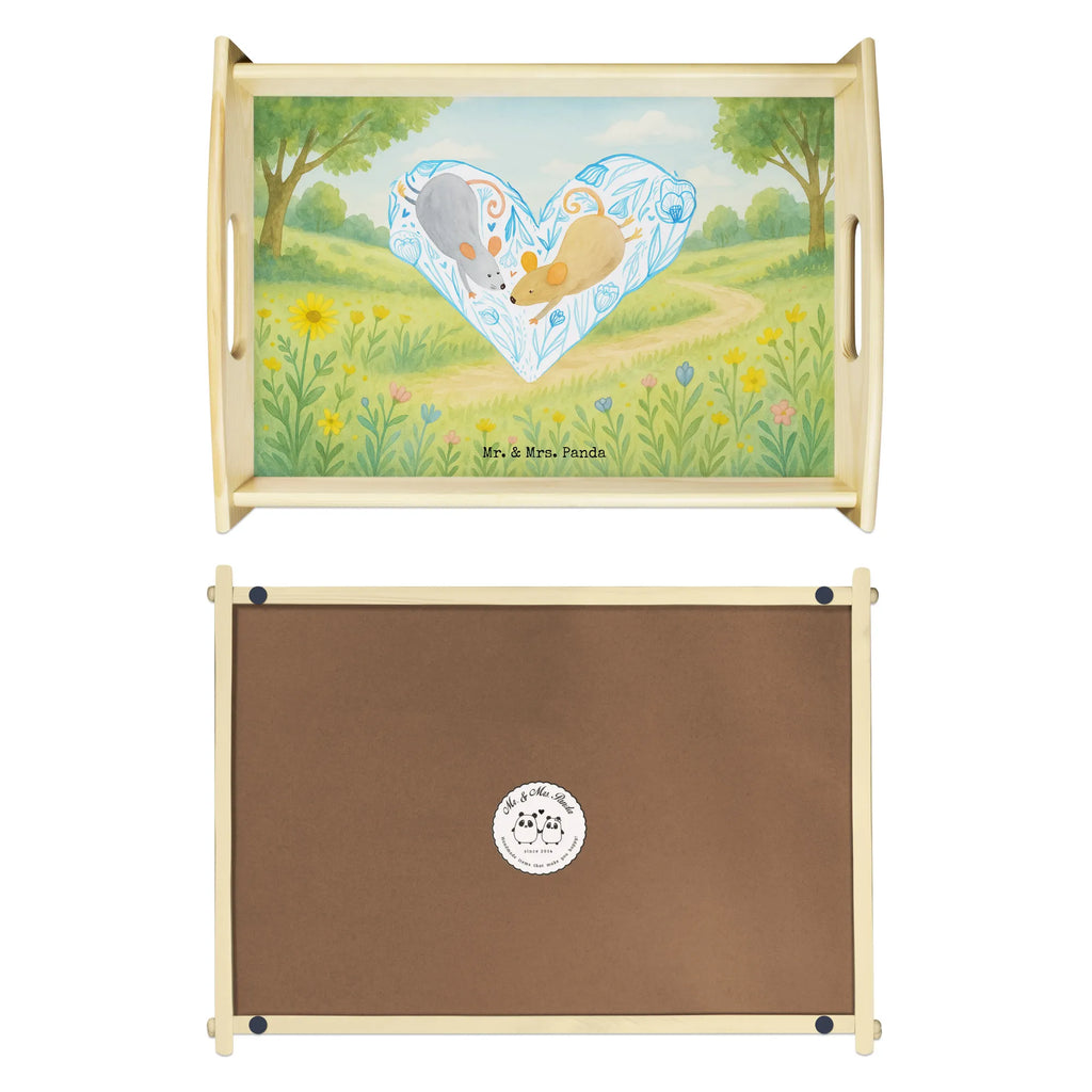 Serviertablett Mäuse Herz Design Dekotablett, Holztablett, Serviertablett, Tablett, Küchentablett, Frühstückstablett, Liebe, Partner, Freund, Freundin, Ehemann, Ehefrau, Heiraten, Verlobung, Heiratsantrag, Liebesgeschenk, Jahrestag, Hocheitstag, Lieblingsmensch, Geschenk für zwei, Liebesbeweis, Gemeinsamkeit, Love, Mäuse, Maus, Liebesbotschaft, Hochzeit