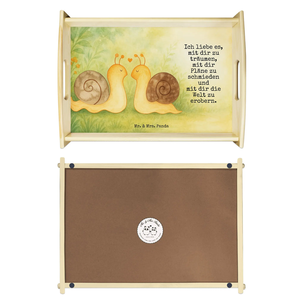 Serving tray Snails in love Design Serviertablett, Tablett, Holztablett, Küchentablett, Dekotablett, Frühstückstablett, Liebe, Partner, Freund, Freundin, Ehemann, Ehefrau, Heiraten, Verlobung, Heiratsantrag, Liebesgeschenk, Jahrestag, Hocheitstag