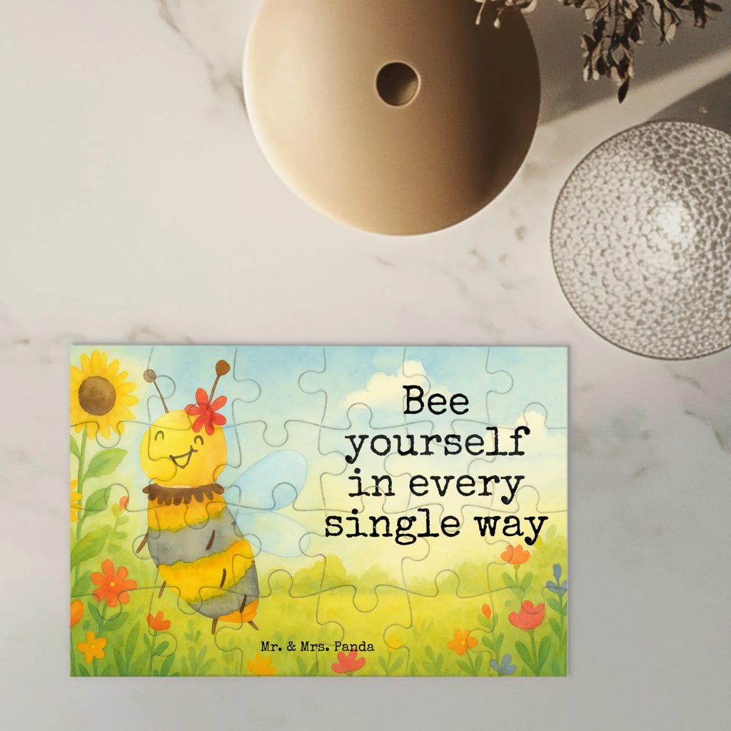 Puzzle Biene Blume Design Puzzle, Biene, Wespe, Hummel